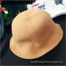 New Style Women Vintage Simple and Fashionable Soft Wool Hat